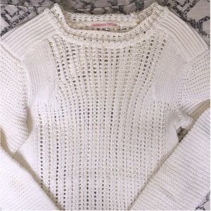 Rebecca Taylor cotton moto sweater